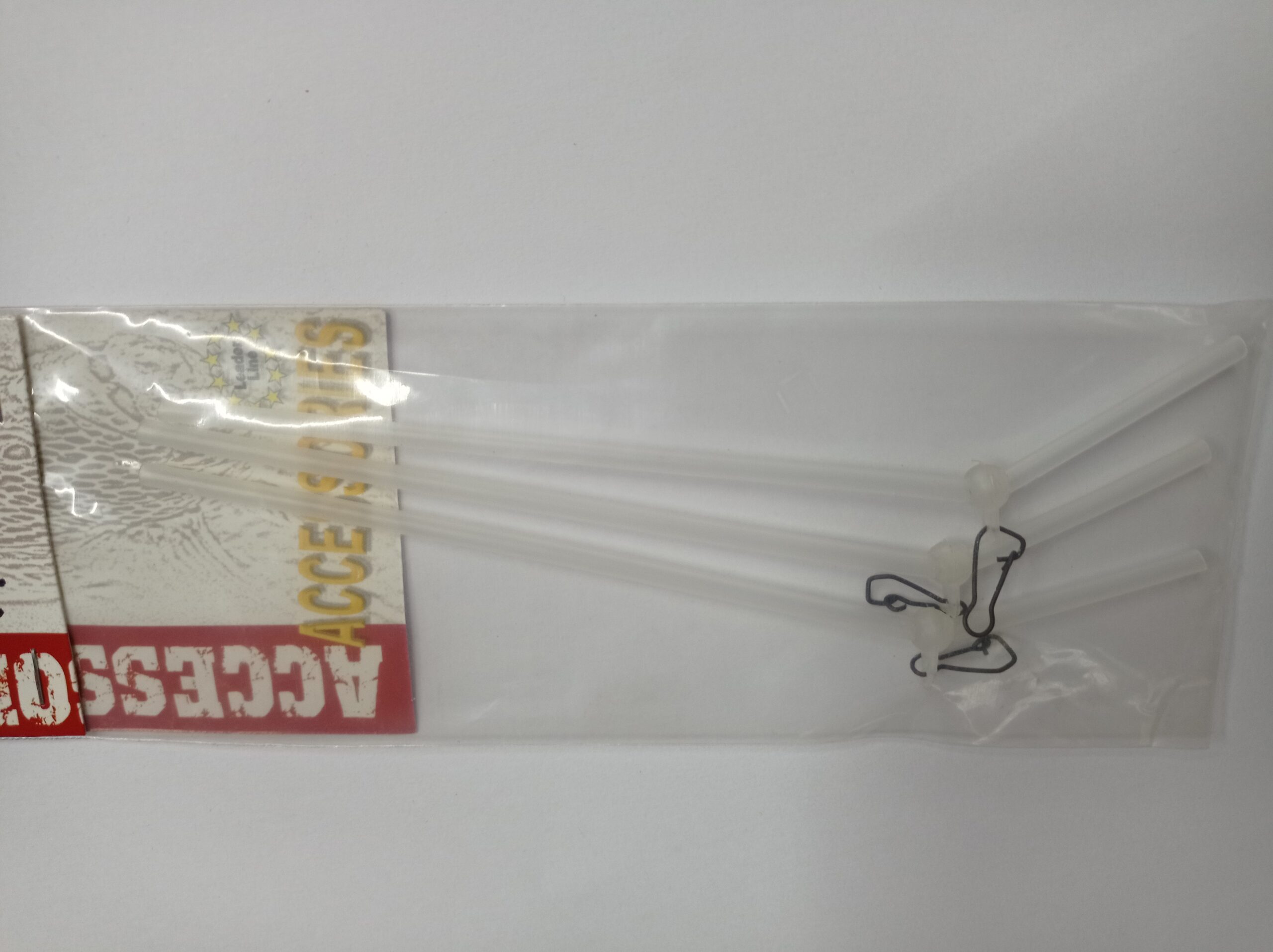 04996-000-5073-jpg LEADERPESCA ANTI-TANGLE STORTO DI PLASTICA TRASPARENTE 15CM - immagine 1