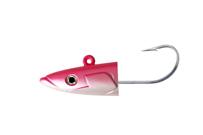 05068-000-5144-jpg FIIISH CRAZY HEAD SAND EEL 220 STRONG 70G FLUO PINK. MIS.N3 - immagine 1