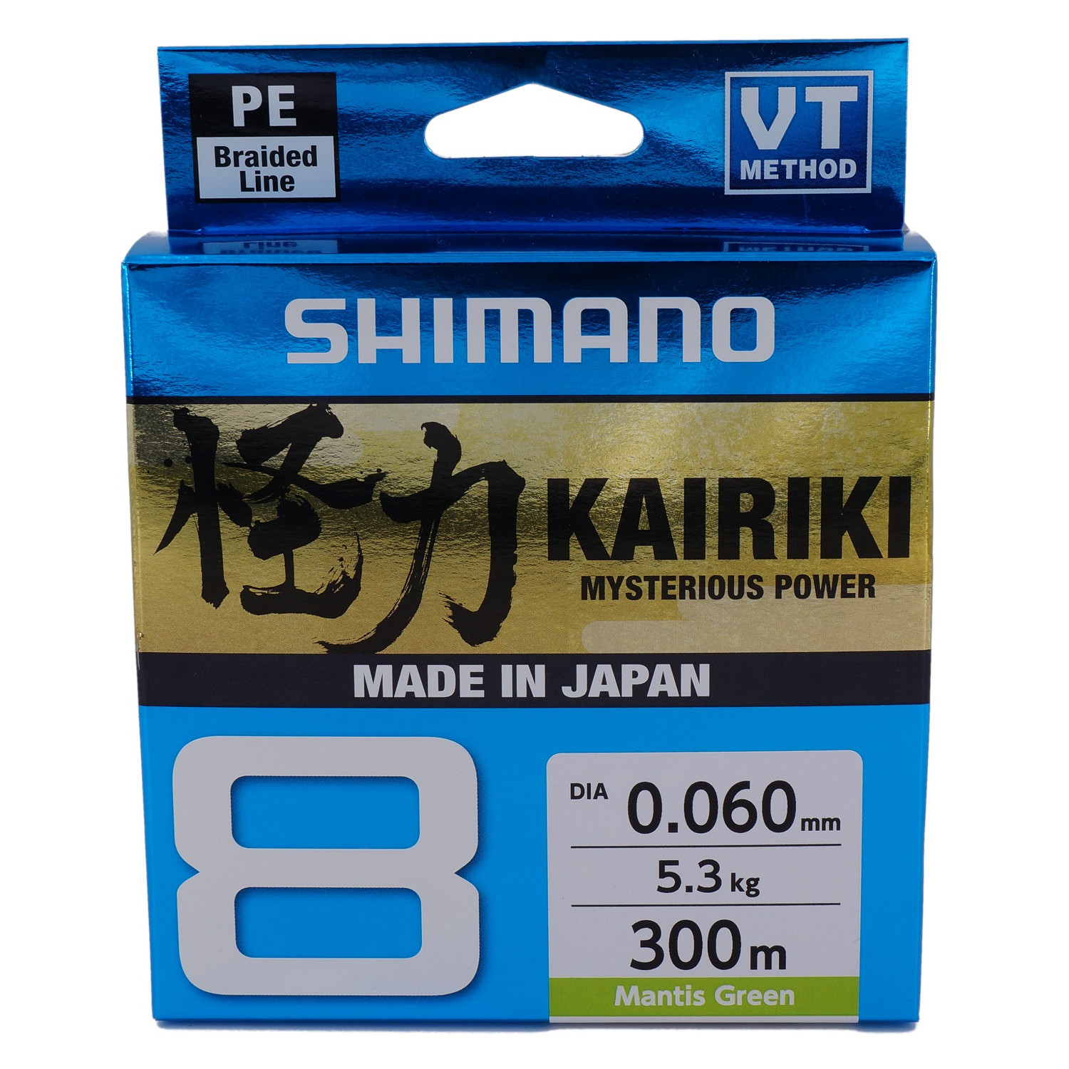 05117-000-5191-jpg SHIMANO KAIRIKI MANTIS GREEN 150MT 0,10 - immagine 1