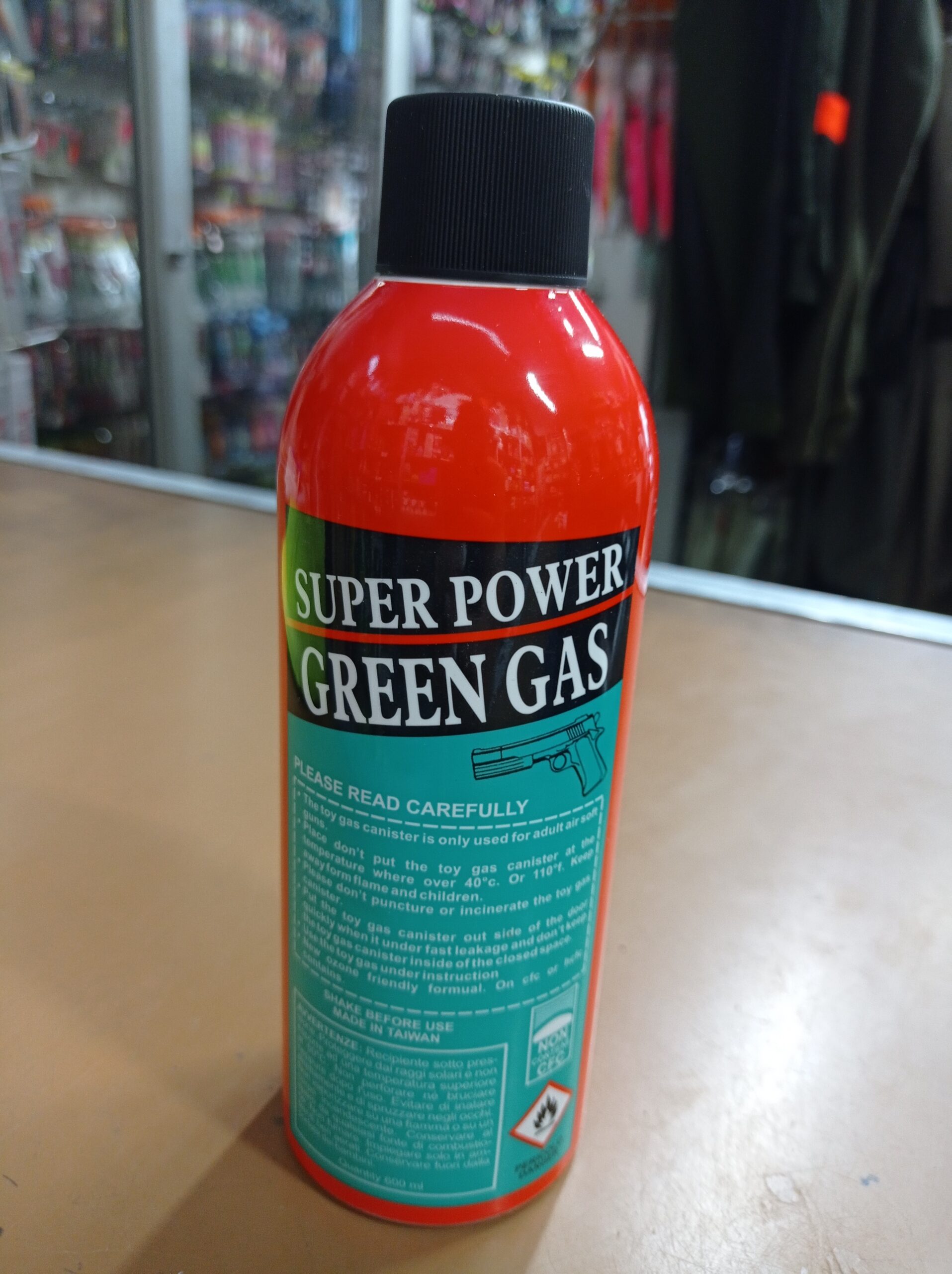 05280-000-5352-jpg BOMBOLETTE SUPER POWER GREEN GAS PER ARMI - immagine 1