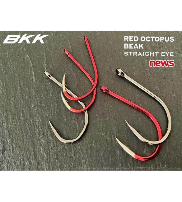 06171-000-6245-jpg BKK RED OCTOPUS BEAK STRAIGHT EYE - immagine 1